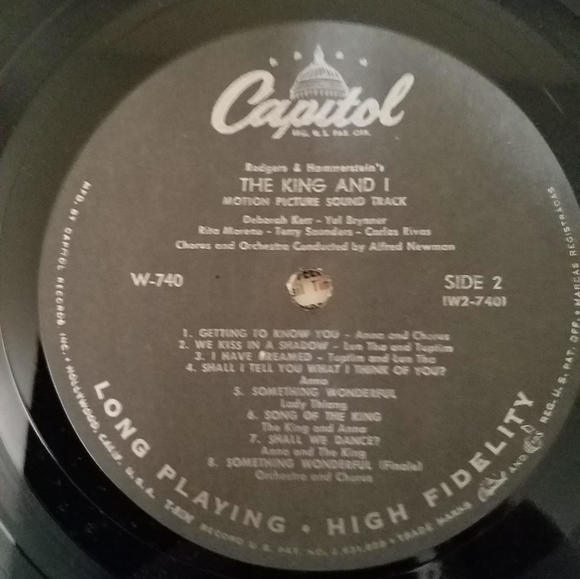 1956 Rogers and Hammerstein's "The King and I" Vinyl Album - Picture 7 of 9